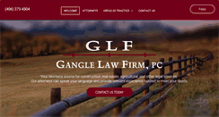 Desktop Screenshot of ganglelaw.net