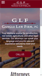 Mobile Screenshot of ganglelaw.net